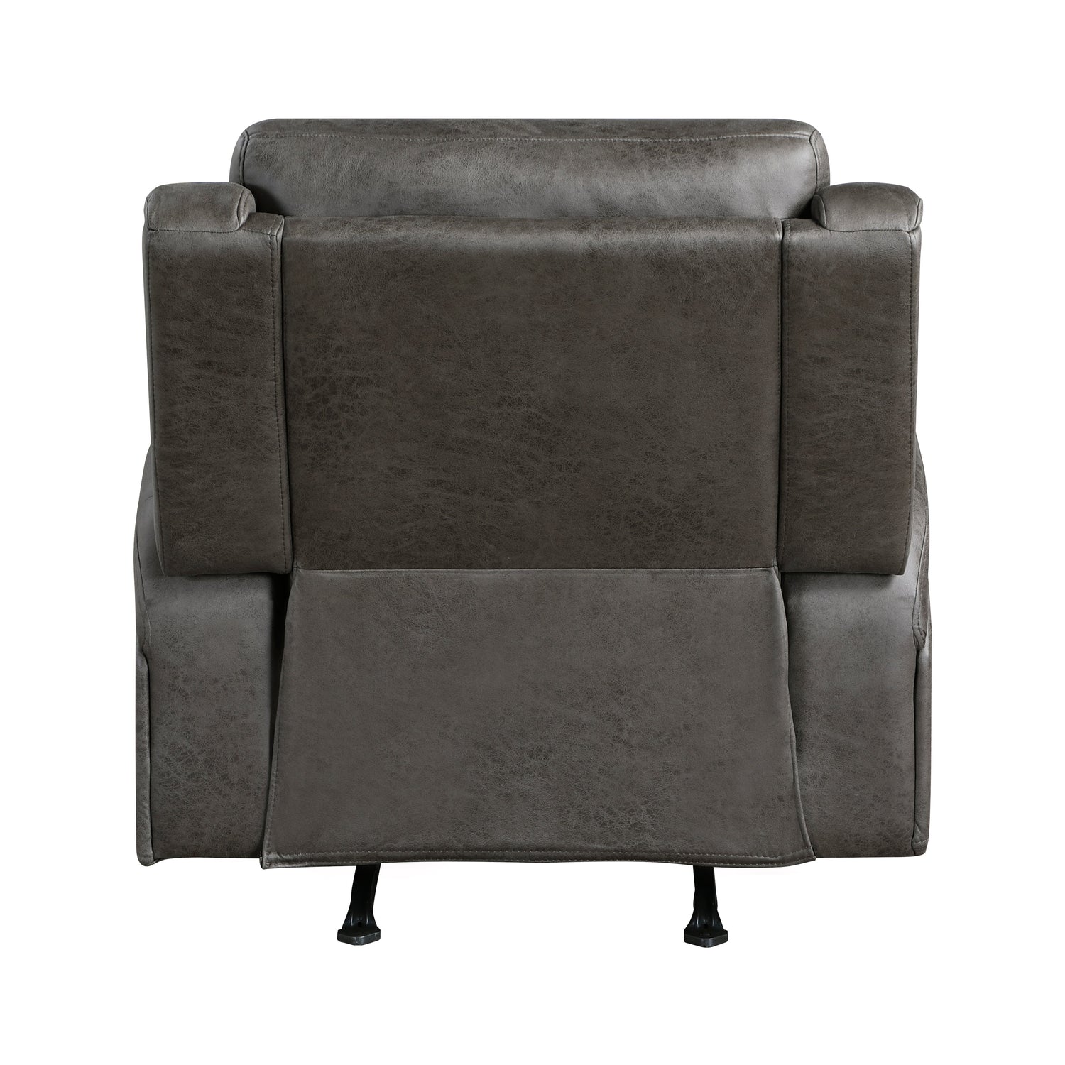 Pagosa Gray Double Reclining Living Room Set from Homelegance - Luna Furniture