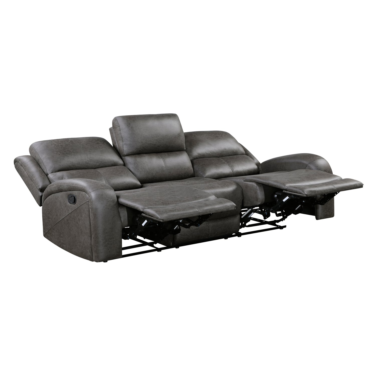 9601GY*2 2pc Set: Sofa, Love - 9601GY*2