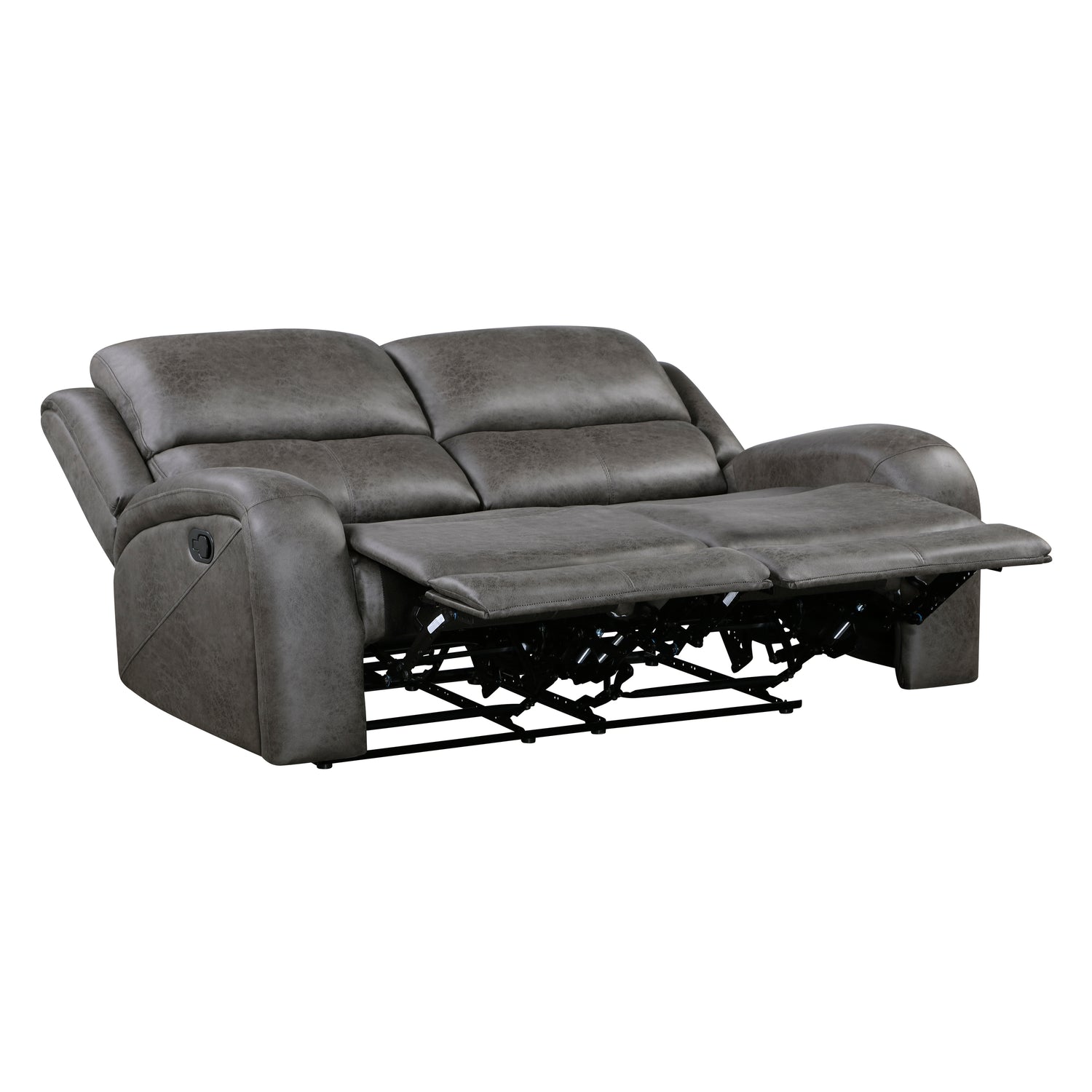 9601GY*2 2pc Set: Sofa, Love - 9601GY*2
