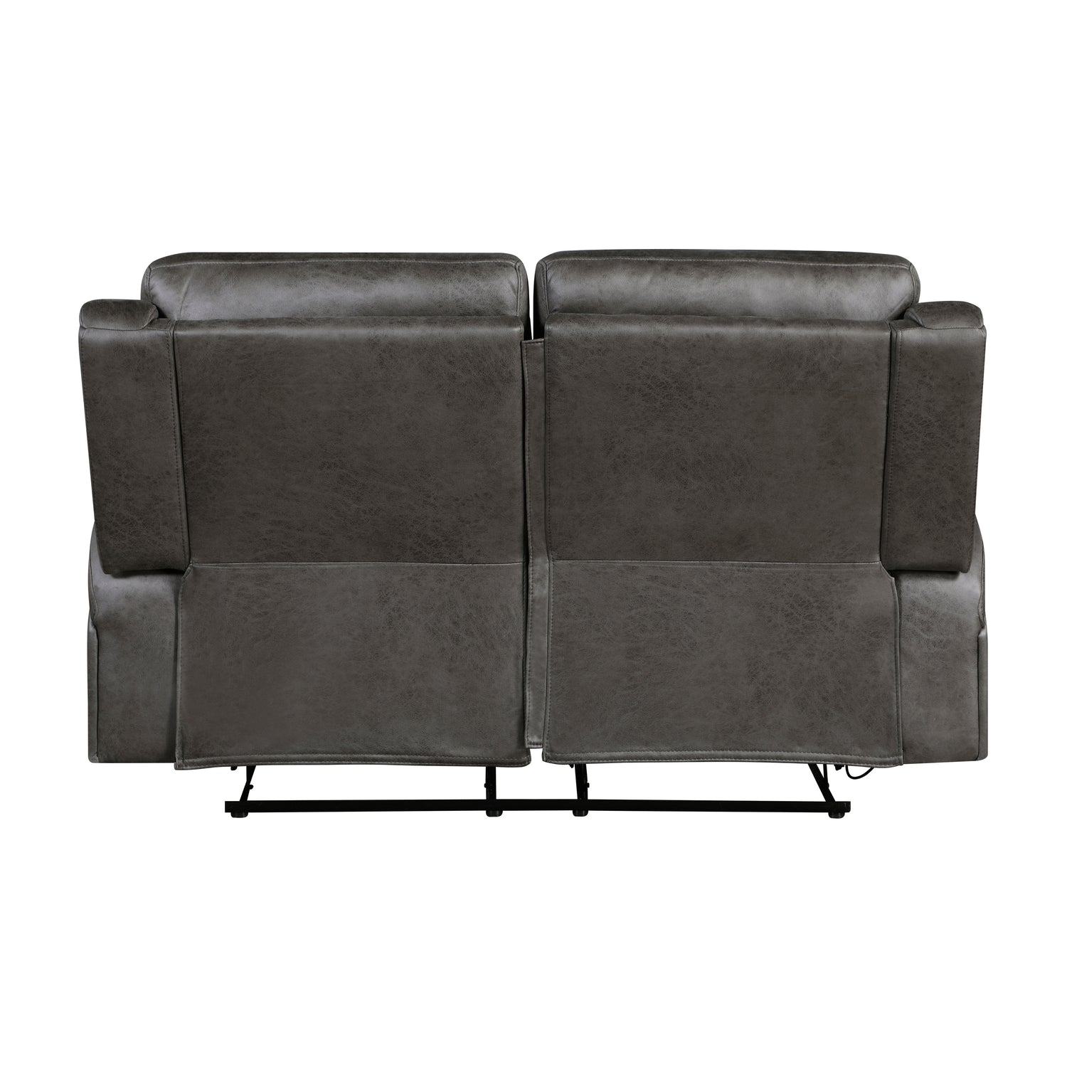 9601GY-2 Double Reclining Love Seat - 9601GY-2