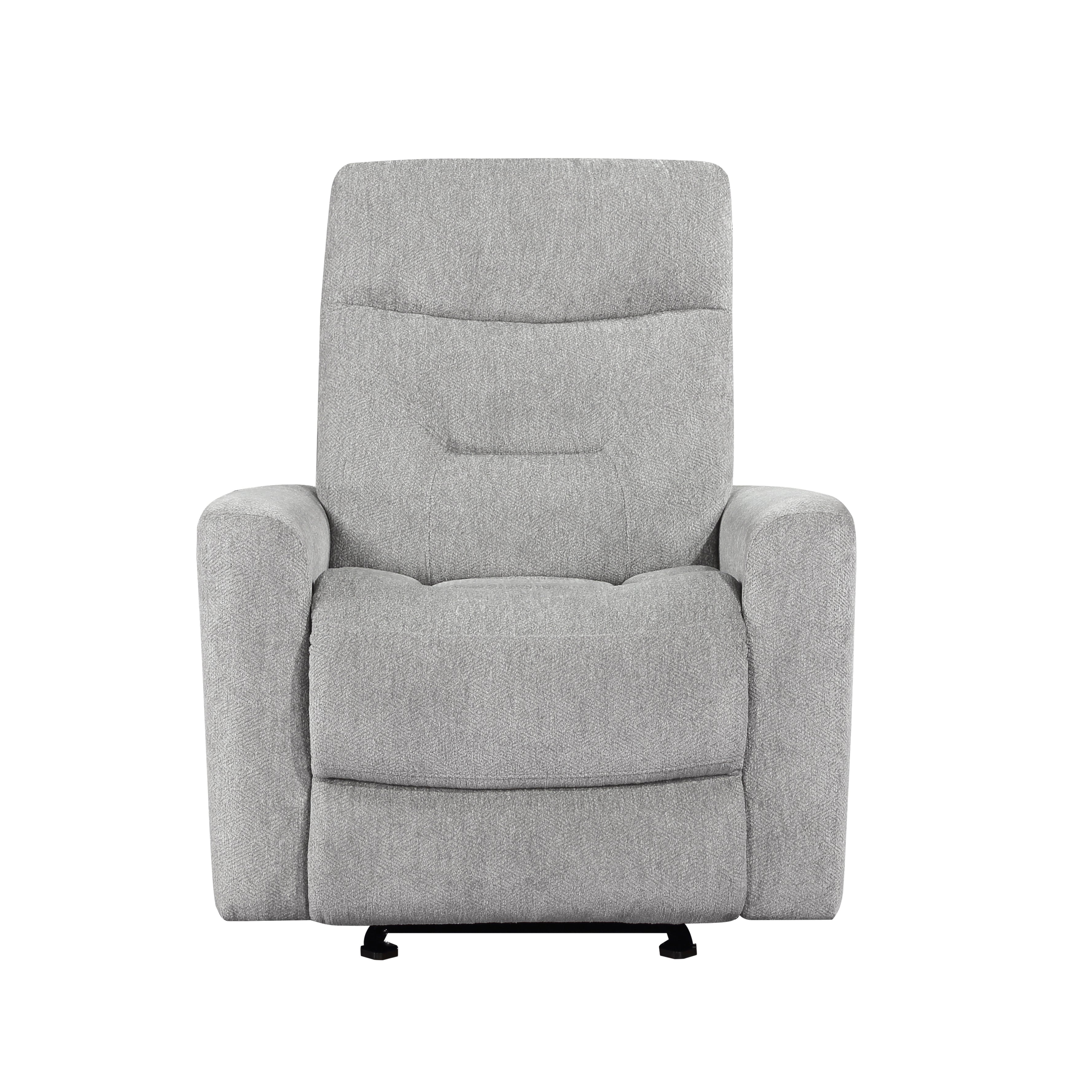 Lyndon Gray Double Reclining Living Room Set from Homelegance - Luna Furniture