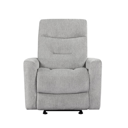 Lyndon Gray Double Reclining Living Room Set from Homelegance - Luna Furniture