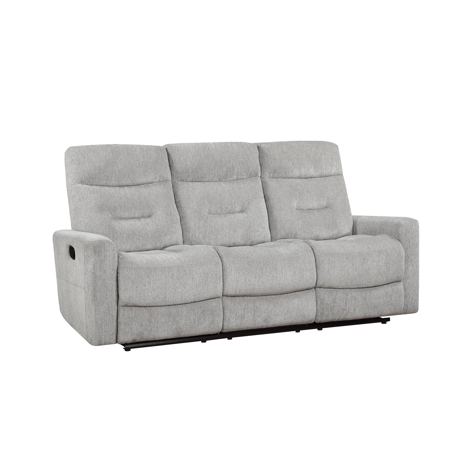 9610GY-3 Double Reclining Sofa - 9610GY-3