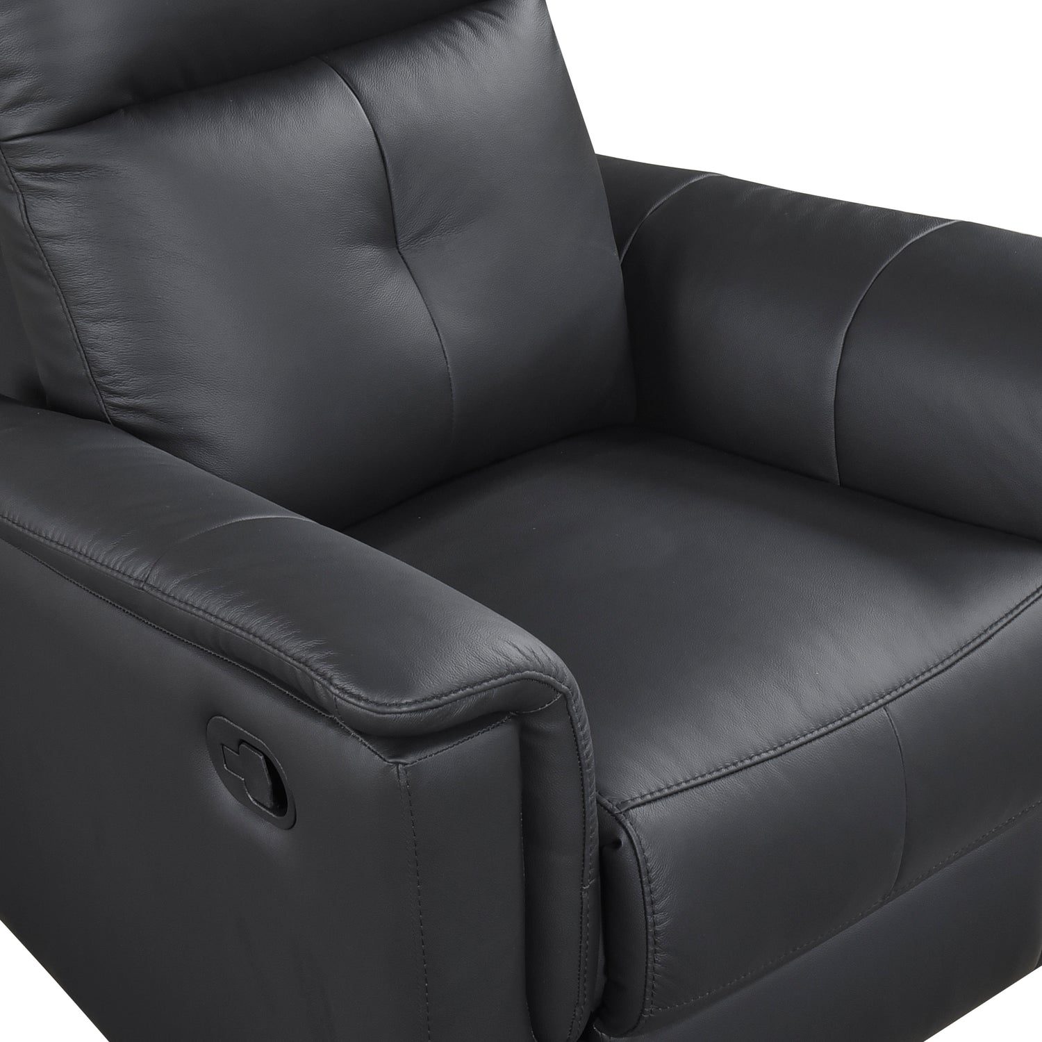 9620BLK-1 SWIVEL GLIDER RECLINING CHAIR - 9620BLK-1