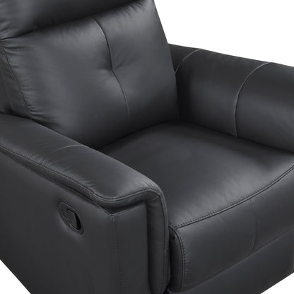 9620BLK-1 SWIVEL GLIDER RECLINING CHAIR - 9620BLK-1
