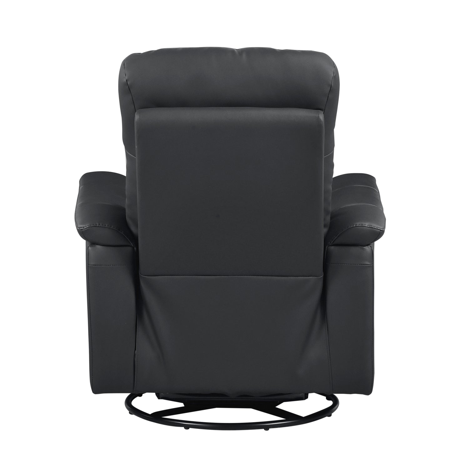9620BLK-1 SWIVEL GLIDER RECLINING CHAIR - 9620BLK-1