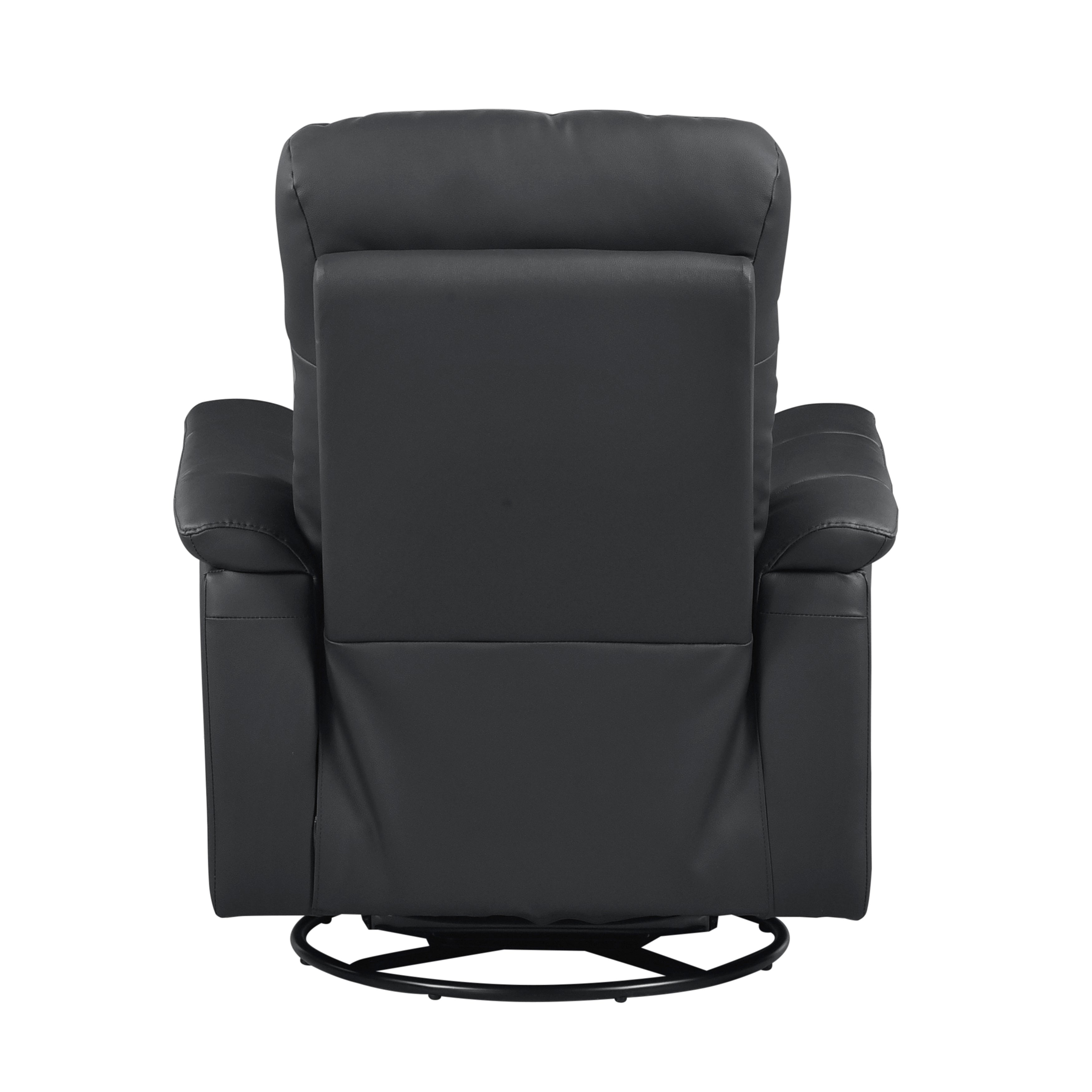 9620BLK-1 SWIVEL GLIDER RECLINING CHAIR - 9620BLK-1