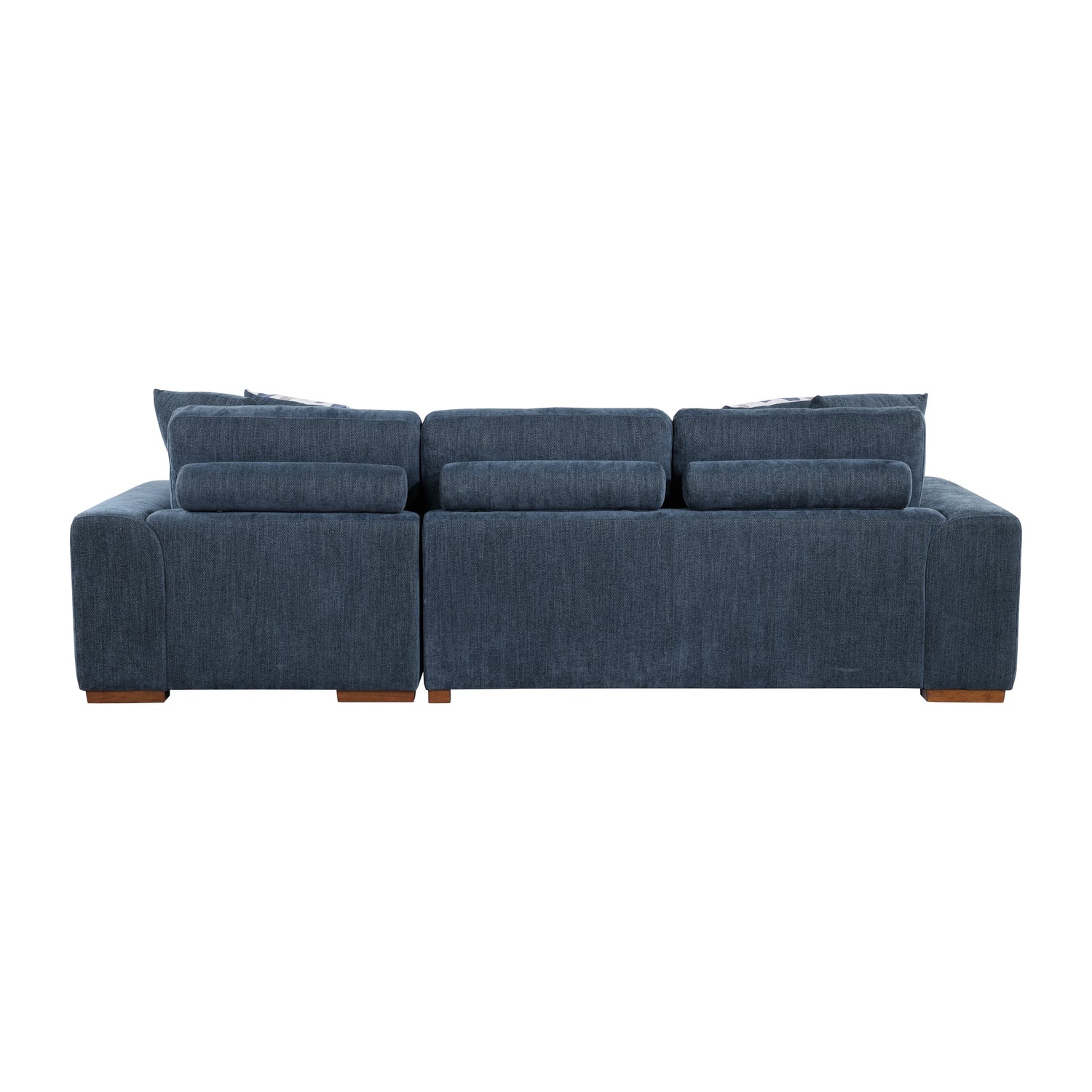 9624BU*32LRC (3)3-Piece Sectional with Right Chaise and Ottoman - 9624BU*32LRC