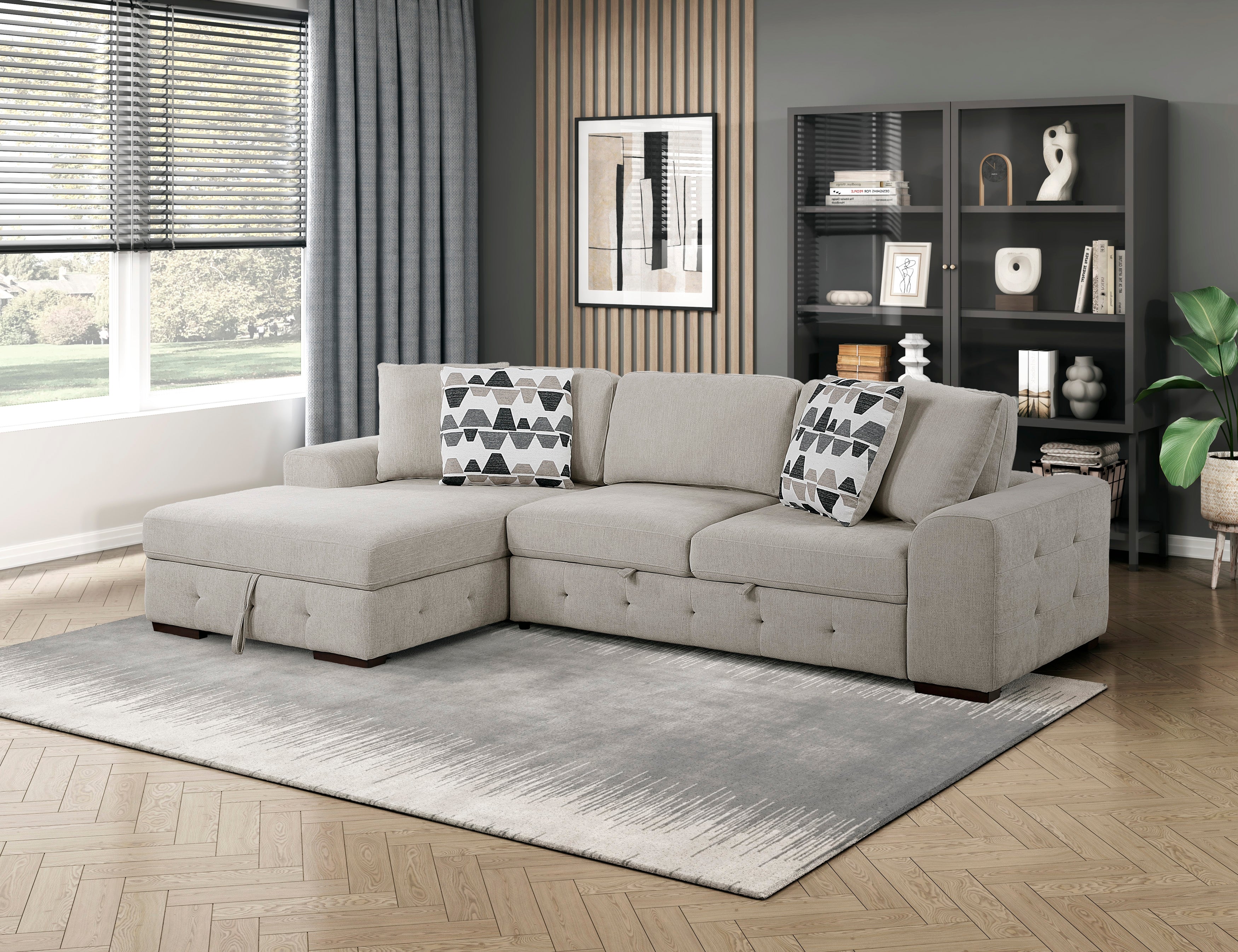 9624TP*2LC2R (2)2-Piece Sectioanl with Left Chaise - 9624TP*2LC2R