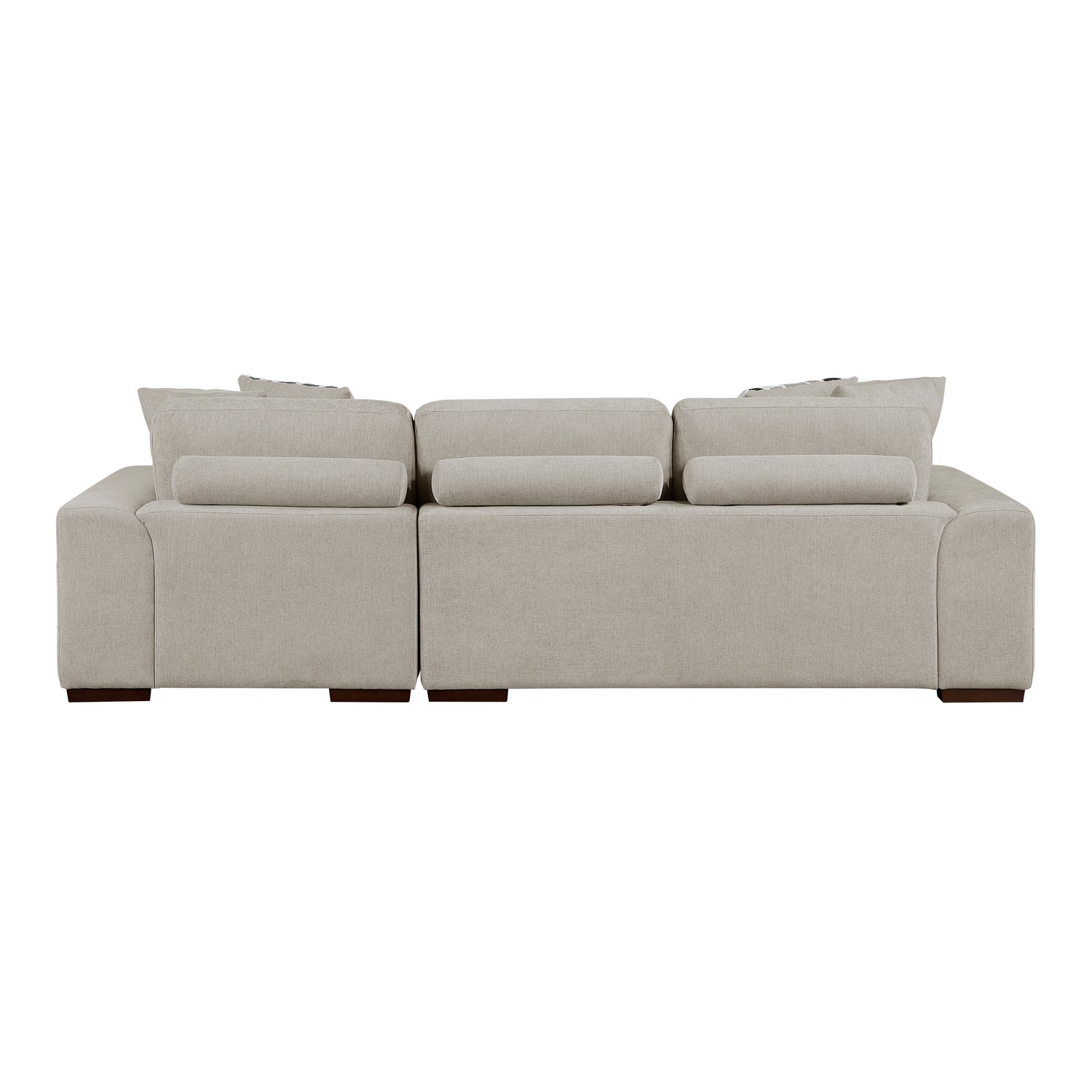 9624TP*32LRC (3)3-Piece Sectional with Right Chaise and Ottoman - 9624TP*32LRC