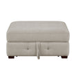 9624TP-4 Storage Ottoman - 9624TP-4