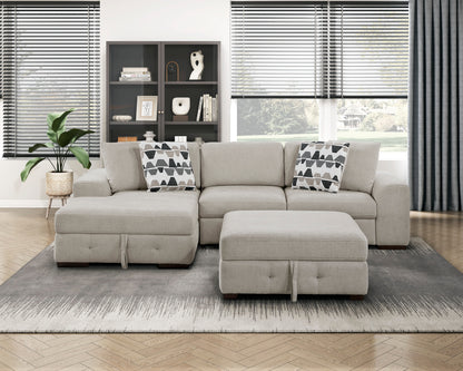 9624TP-4 Storage Ottoman - 9624TP-4