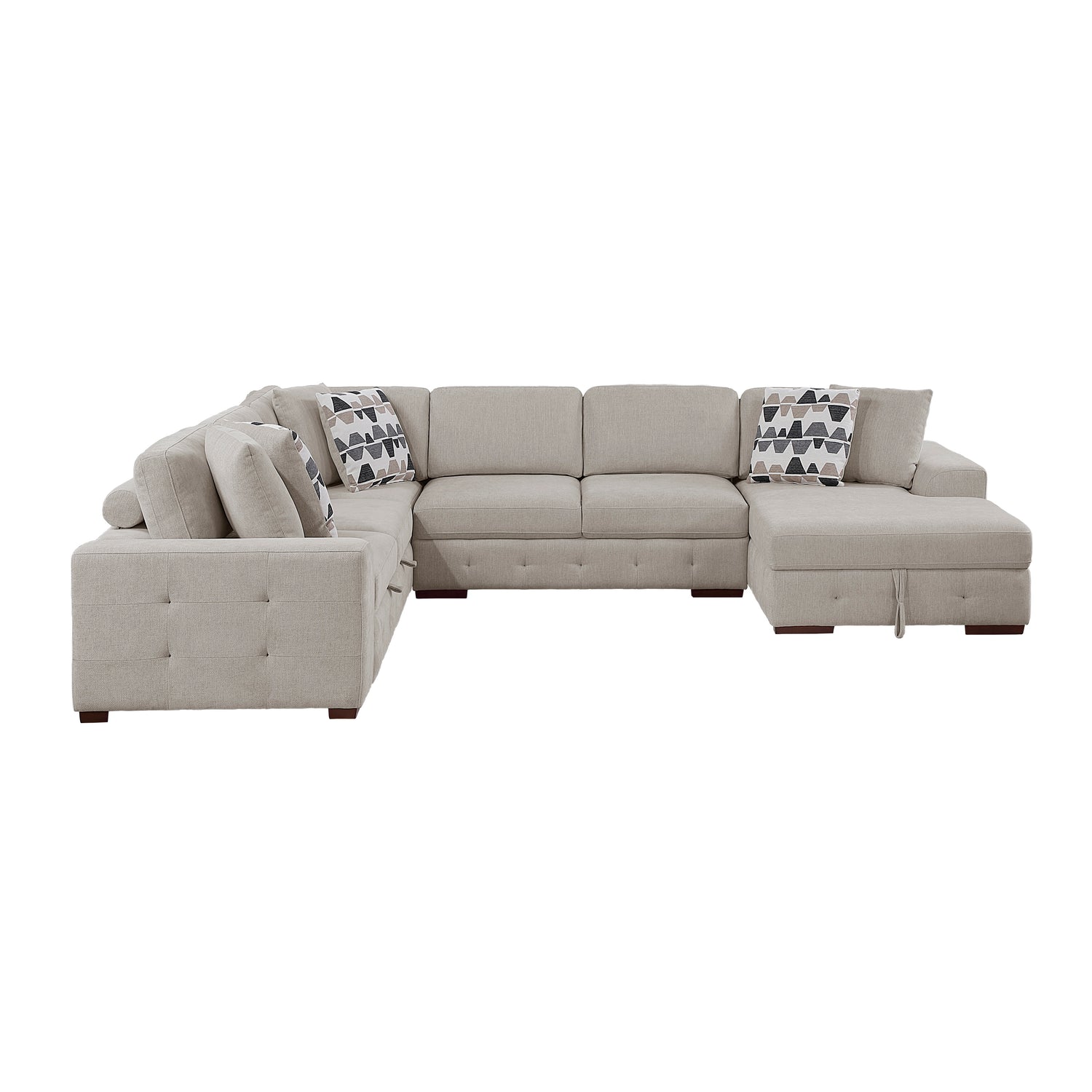 9624TP*42LRC (4)4-Piece Sectioanl with Right Chaise - 9624TP*42LRC