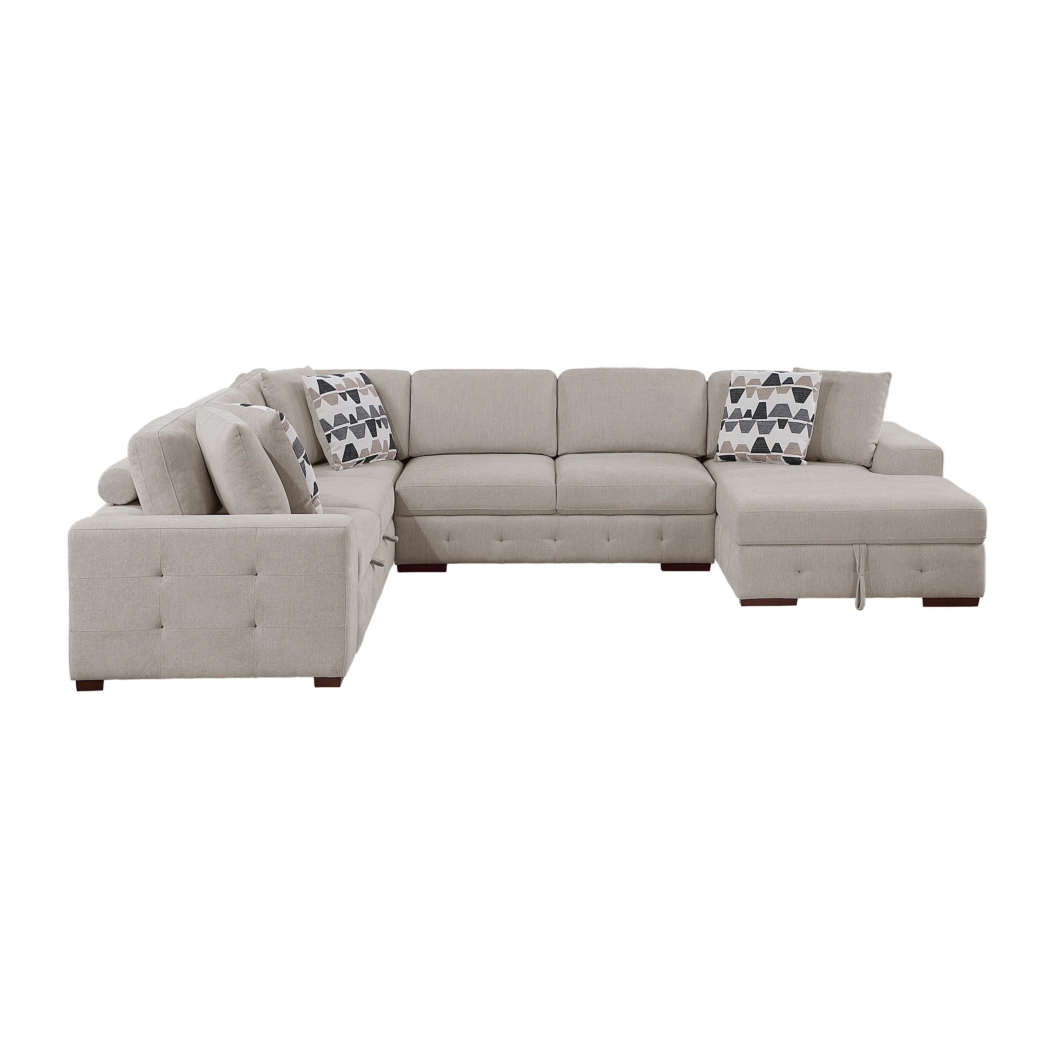 9624TP*42LRC (4)4-Piece Sectioanl with Right Chaise - 9624TP*42LRC