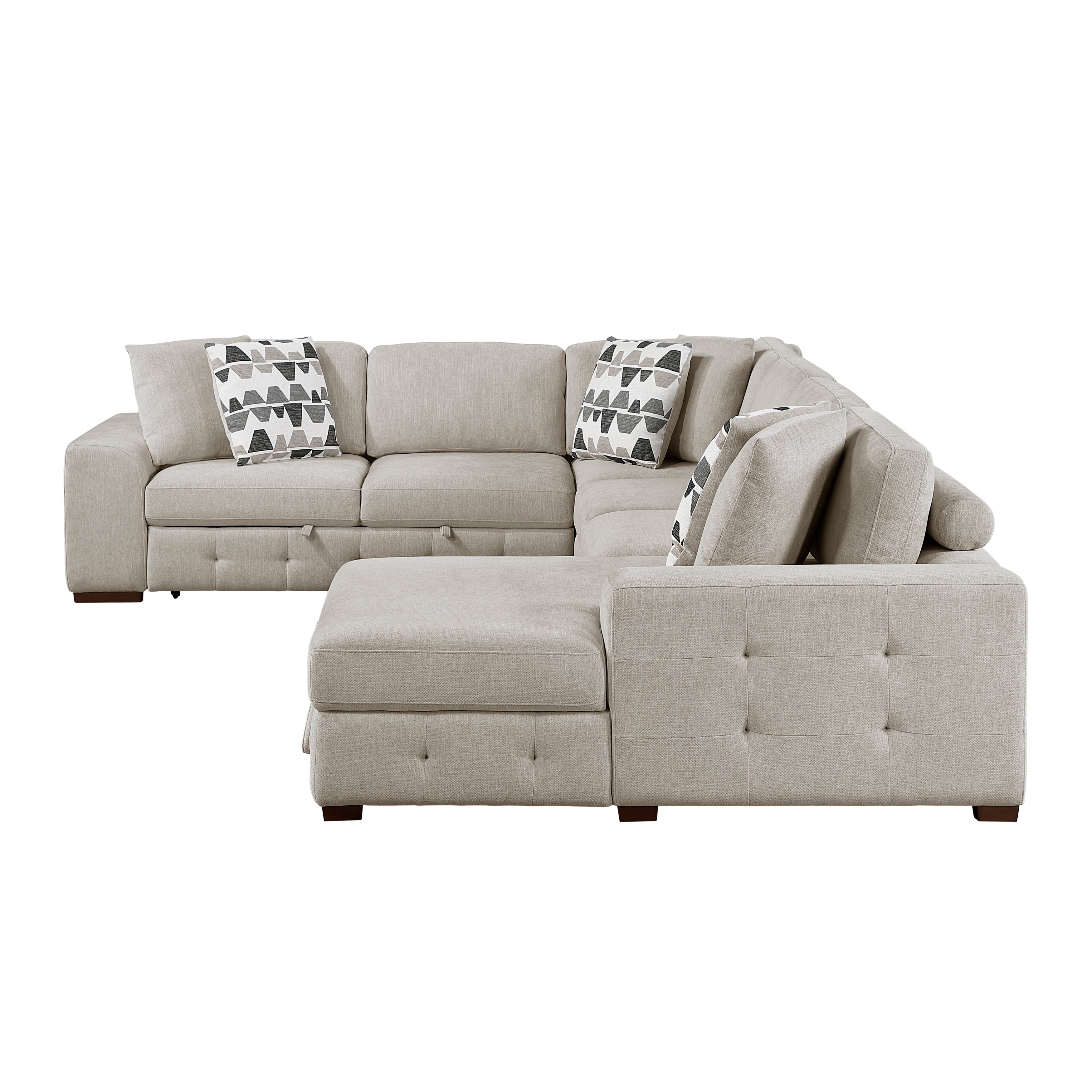 9624TP*42LRC (4)4-Piece Sectioanl with Right Chaise - 9624TP*42LRC