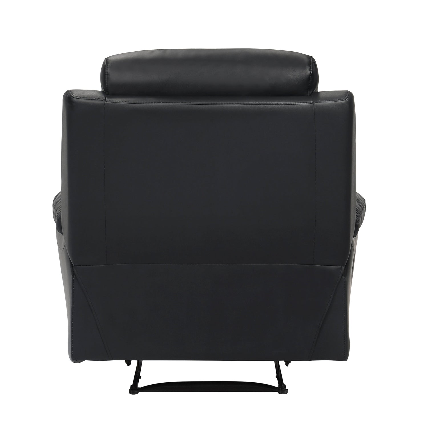 Hancock Black Leather Double Reclining Living Room Set from Homelegance - Luna Furniture