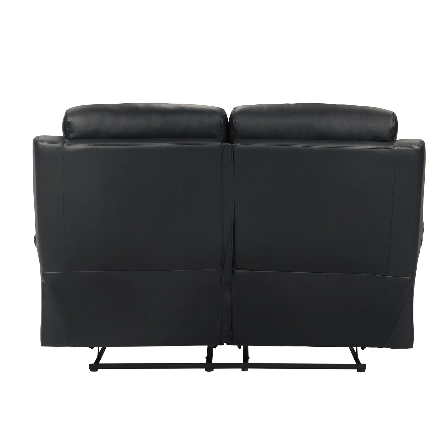 9628BLK*2 2pc Set: Sofa, Love - 9628BLK*2