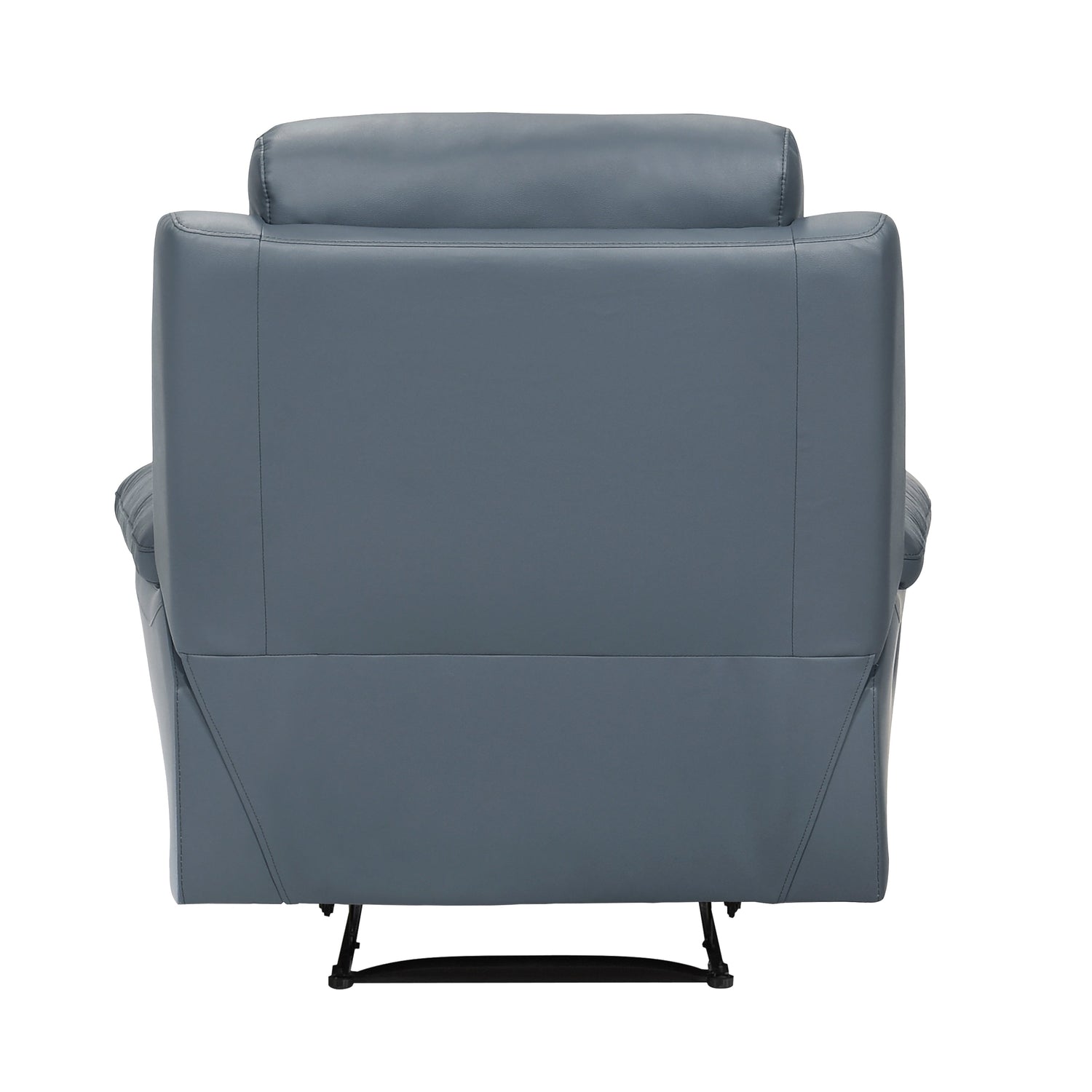 Hancock Blue Leather Double Reclining Living Room Set from Homelegance - Luna Furniture