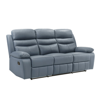 9628BUE*2 2pc Set: Sofa, Love - 9628BUE*2