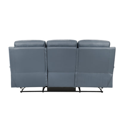 9628BUE*2 2pc Set: Sofa, Love - 9628BUE*2