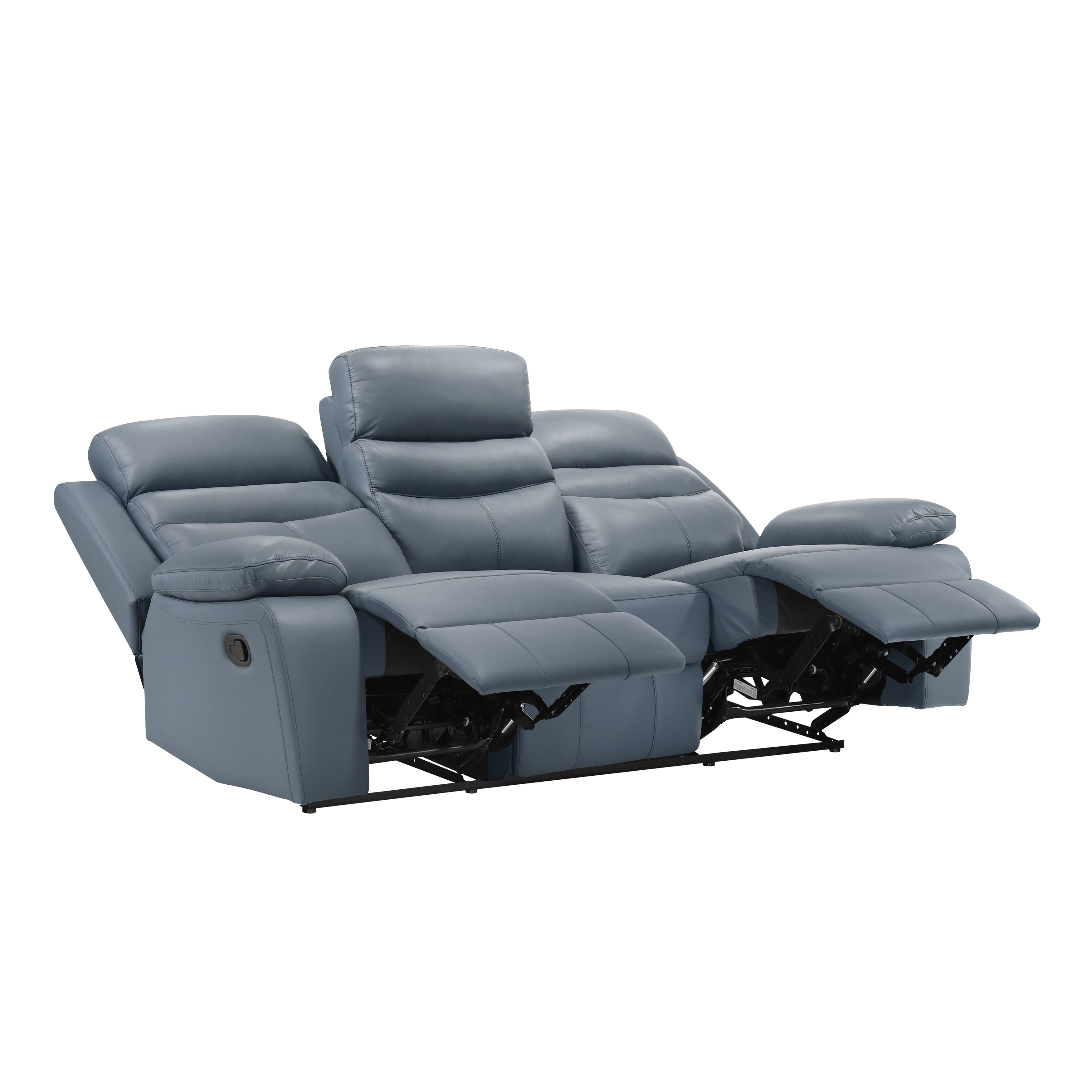 9628BUE*2 2pc Set: Sofa, Love - 9628BUE*2