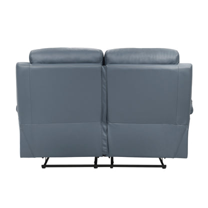 9628BUE*2 2pc Set: Sofa, Love - 9628BUE*2
