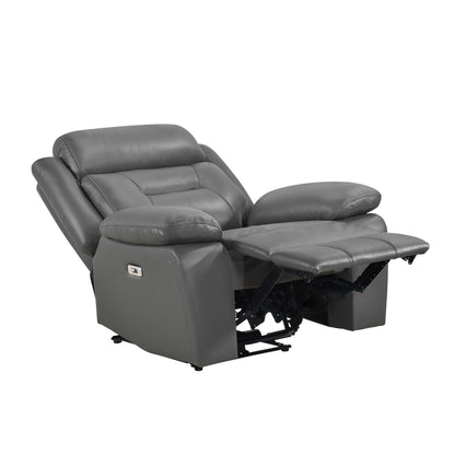 9629DGY-1PW Power Reclining Chair - 9629DGY-1PW