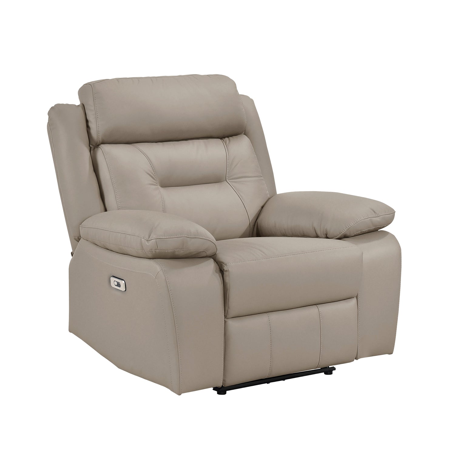 Laconia Latte Leather Power Double Reclining Living Room Set from Homelegance - Luna Furniture