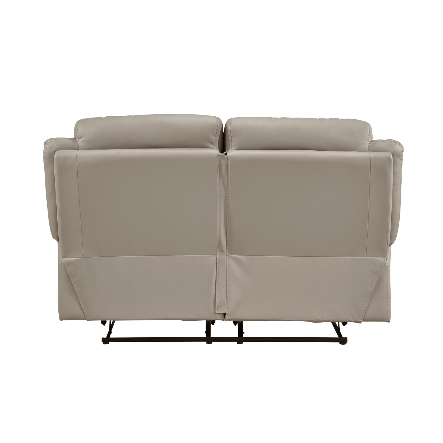 Laconia Latte Leather Double Reclining Living Room Set from Homelegance - Luna Furniture