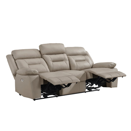 9629LTE-3PW Power Double Reclining Sofa - 9629LTE-3PW