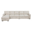 9630BE*3LC2R (3)Sectional with Left Chaise, Pull-out Bed and Hidden Storages, Charging Ports - 9630BE*3LC2R