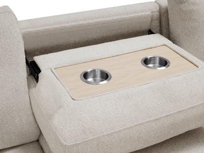 9630BE*42LRC (4)Sectional with Right Chaise, Pull-out Bed and Hidden Storages, Charging Ports - 9630BE*42LRC
