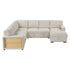 9630BE*42LRC (4)Sectional with Right Chaise, Pull-out Bed and Hidden Storages, Charging Ports - 9630BE*42LRC