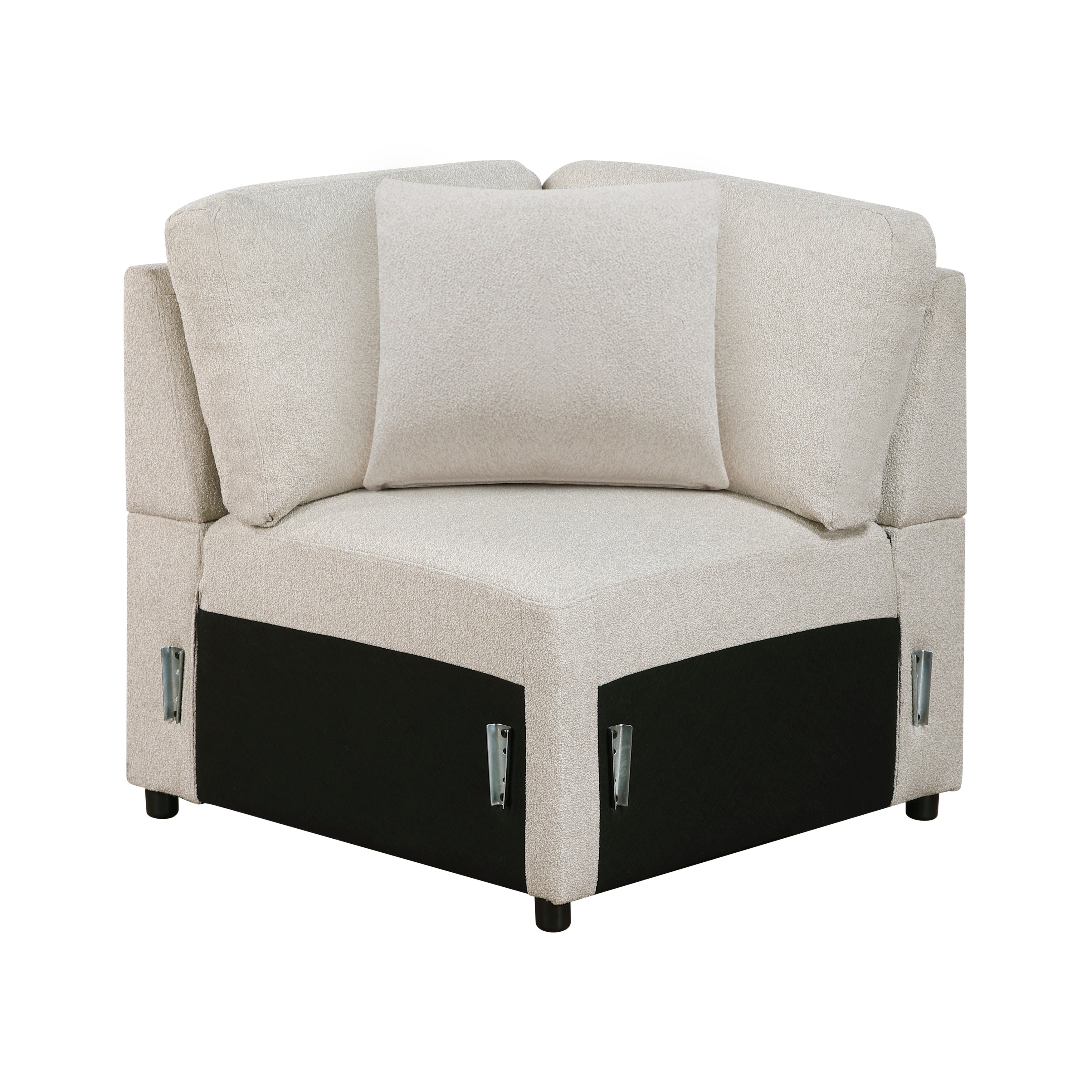 9630BE*4LC2R (4)Sectional with Left Chaise, Pull-out Bed and Hidden Storages, Charging Ports - 9630BE*4LC2R