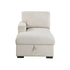 9630BE-LC (1/2)Left Side Chaise with Hidden Storage, 2-Seater&
