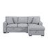 9630GY*22LRC (2)Sectional with Right Chaise, Pull-out Bed and Hidden Storage, Charging Ports - 9630GY*22LRC