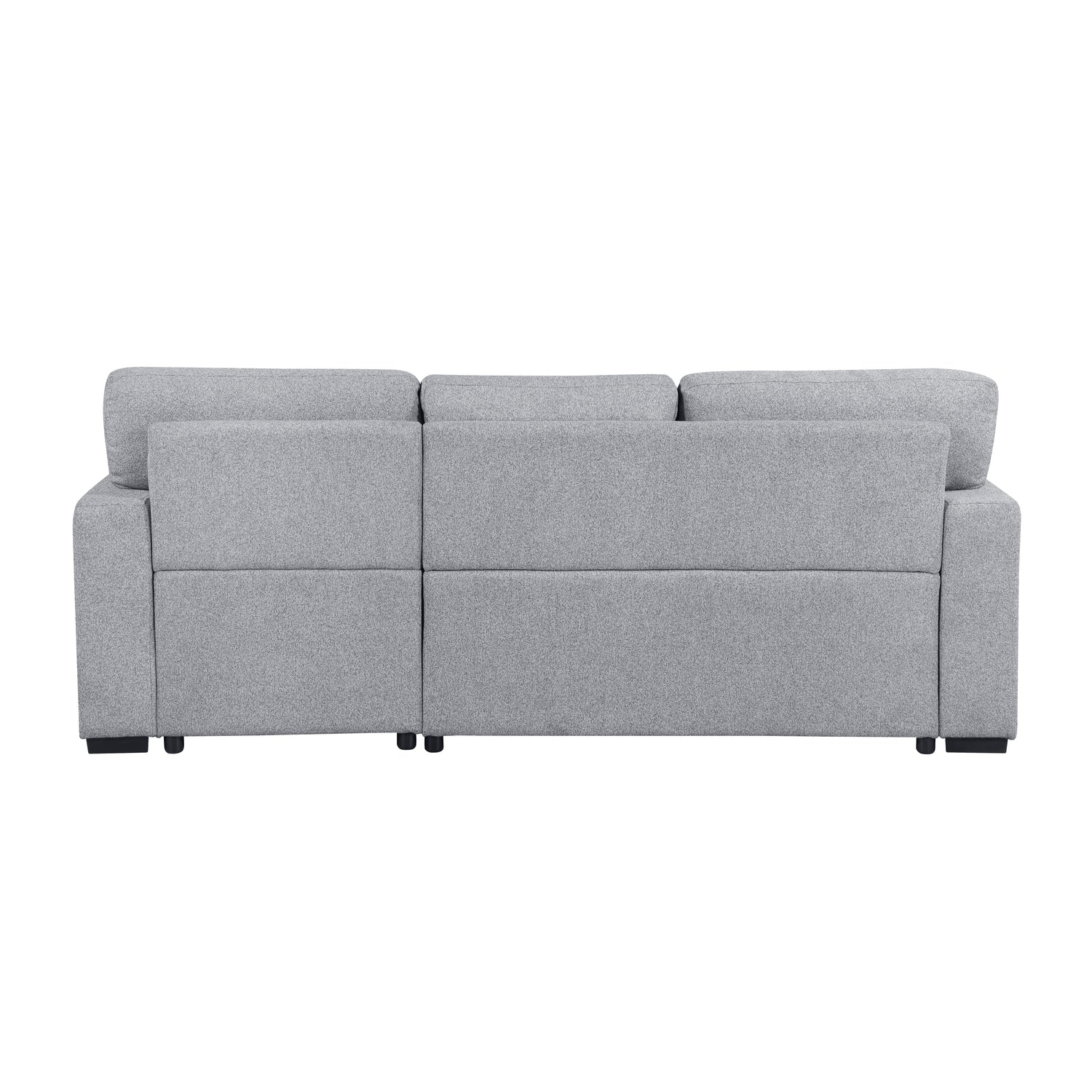9630GY*22LRC (2)Sectional with Right Chaise, Pull-out Bed and Hidden Storage, Charging Ports - 9630GY*22LRC
