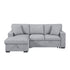 9630GY*2LC2R (2)Sectional with Left Chaise, Pull-out Bed and Hidden Storage, Charging Ports - 9630GY*2LC2R