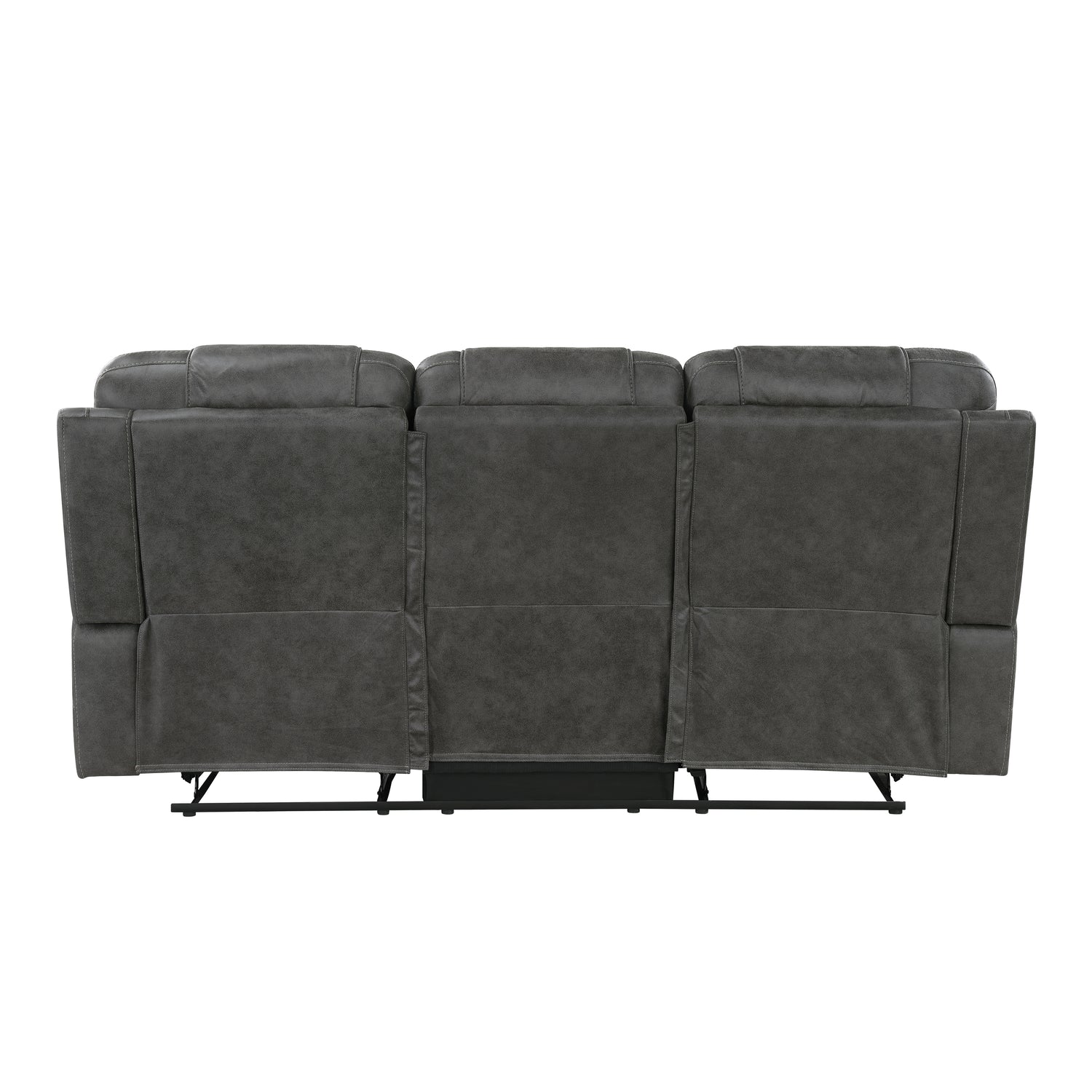 9634DGY*2 2pc Set: Sofa, Love - 9634DGY*2