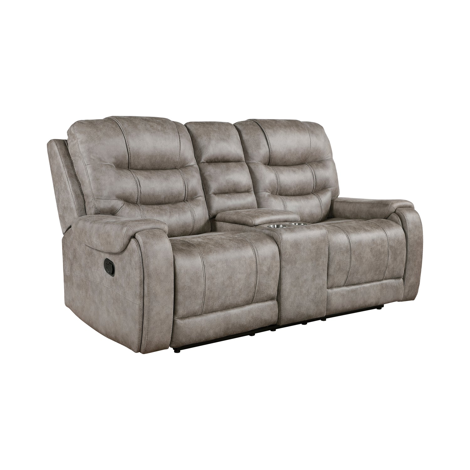 9634GBR-2 Double Reclining Love Seat with Center Console - 9634GBR-2