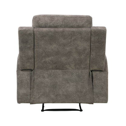 Muncie Brown Double Reclining Living Room Set from Homelegance - Luna Furniture