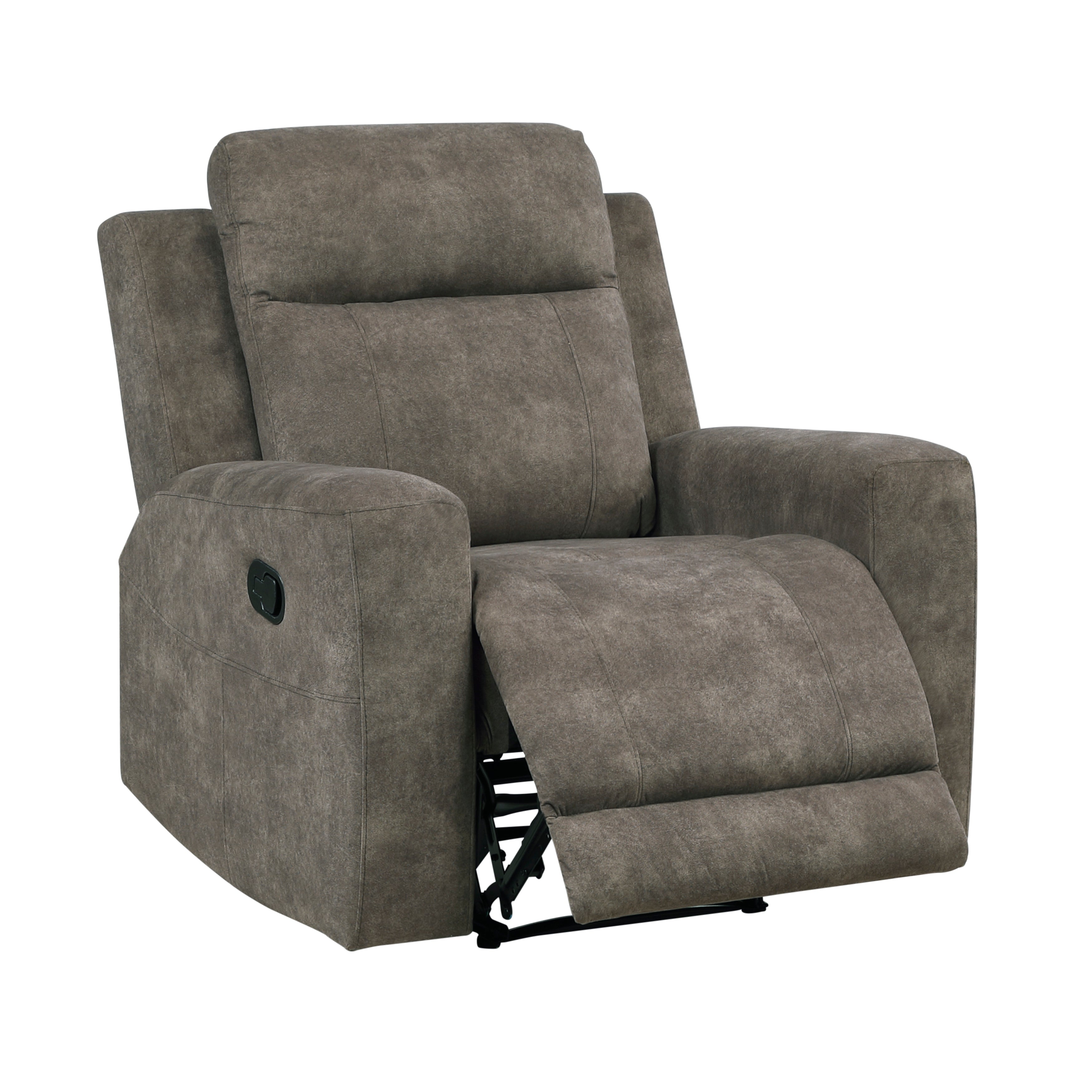 Muncie Brown Double Reclining Living Room Set from Homelegance - Luna Furniture