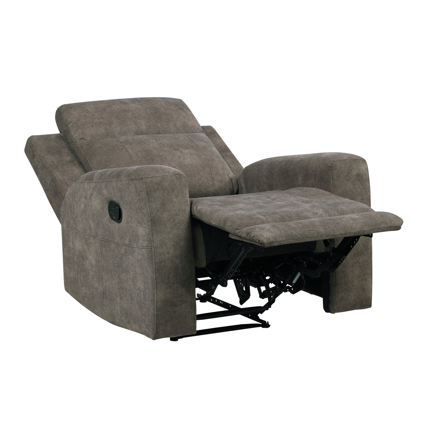 Muncie Brown Double Reclining Living Room Set from Homelegance - Luna Furniture