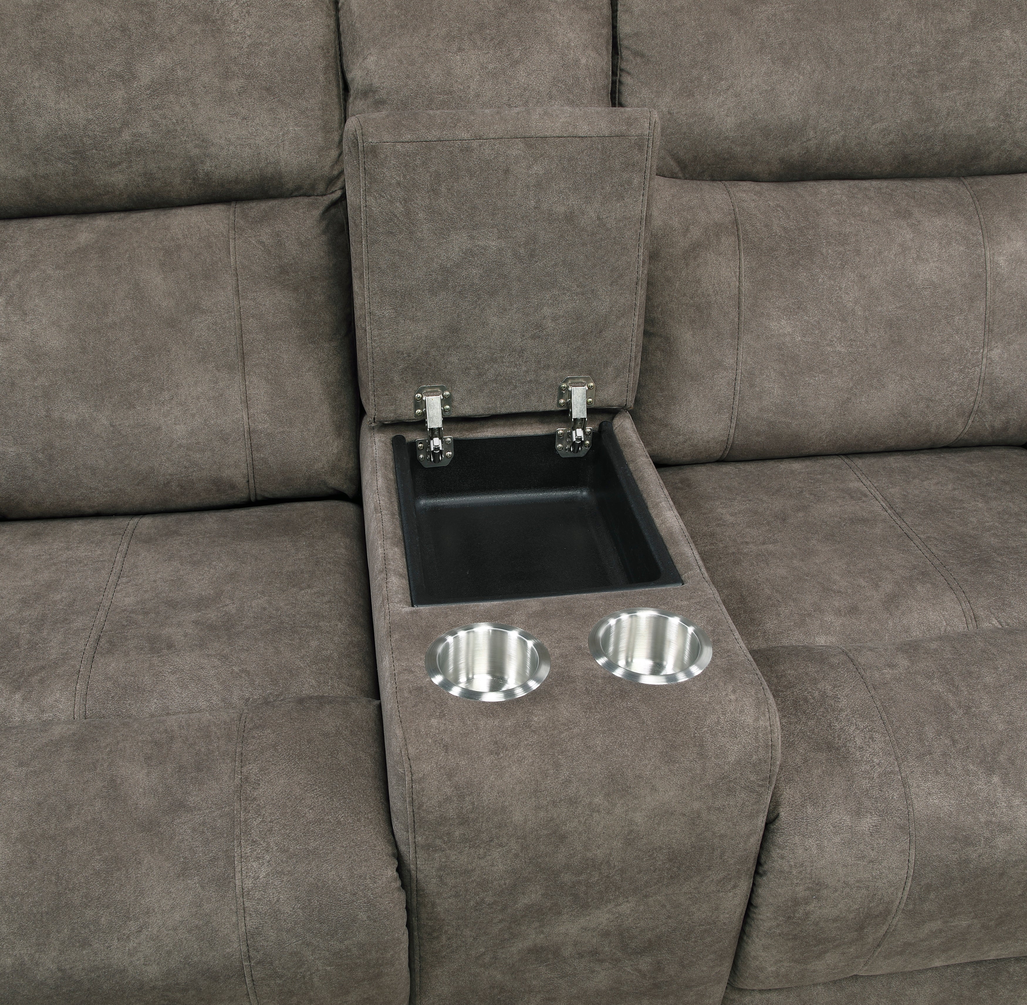 Muncie Brown Double Reclining Living Room Set from Homelegance - Luna Furniture