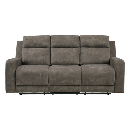 9635BR*2 2pc Set: Sofa, Love - 9635BR*2