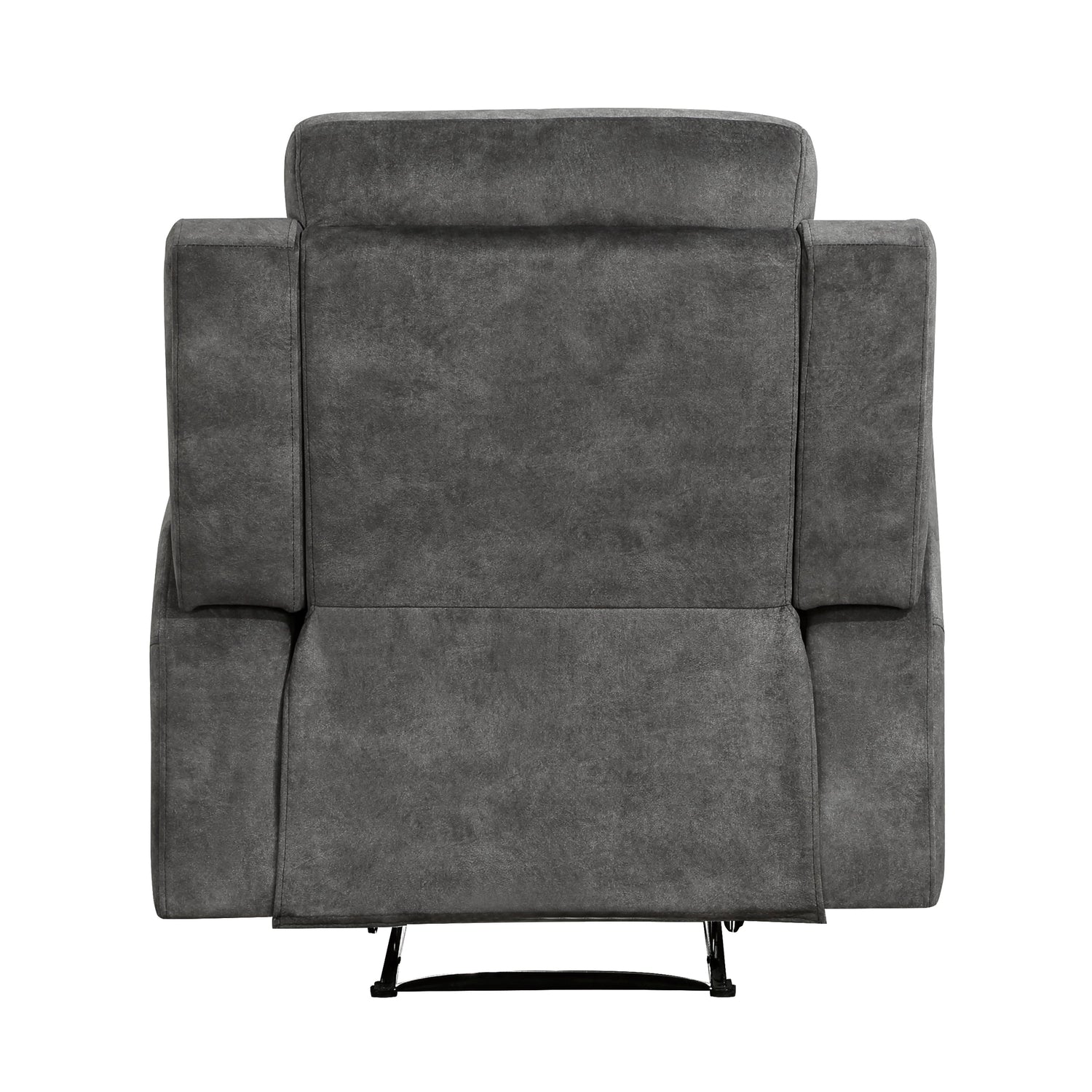Muncie Brownish Gray Double Reclining Living Room Set from Homelegance - Luna Furniture