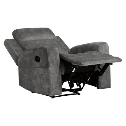 Muncie Brownish Gray Double Reclining Living Room Set from Homelegance - Luna Furniture