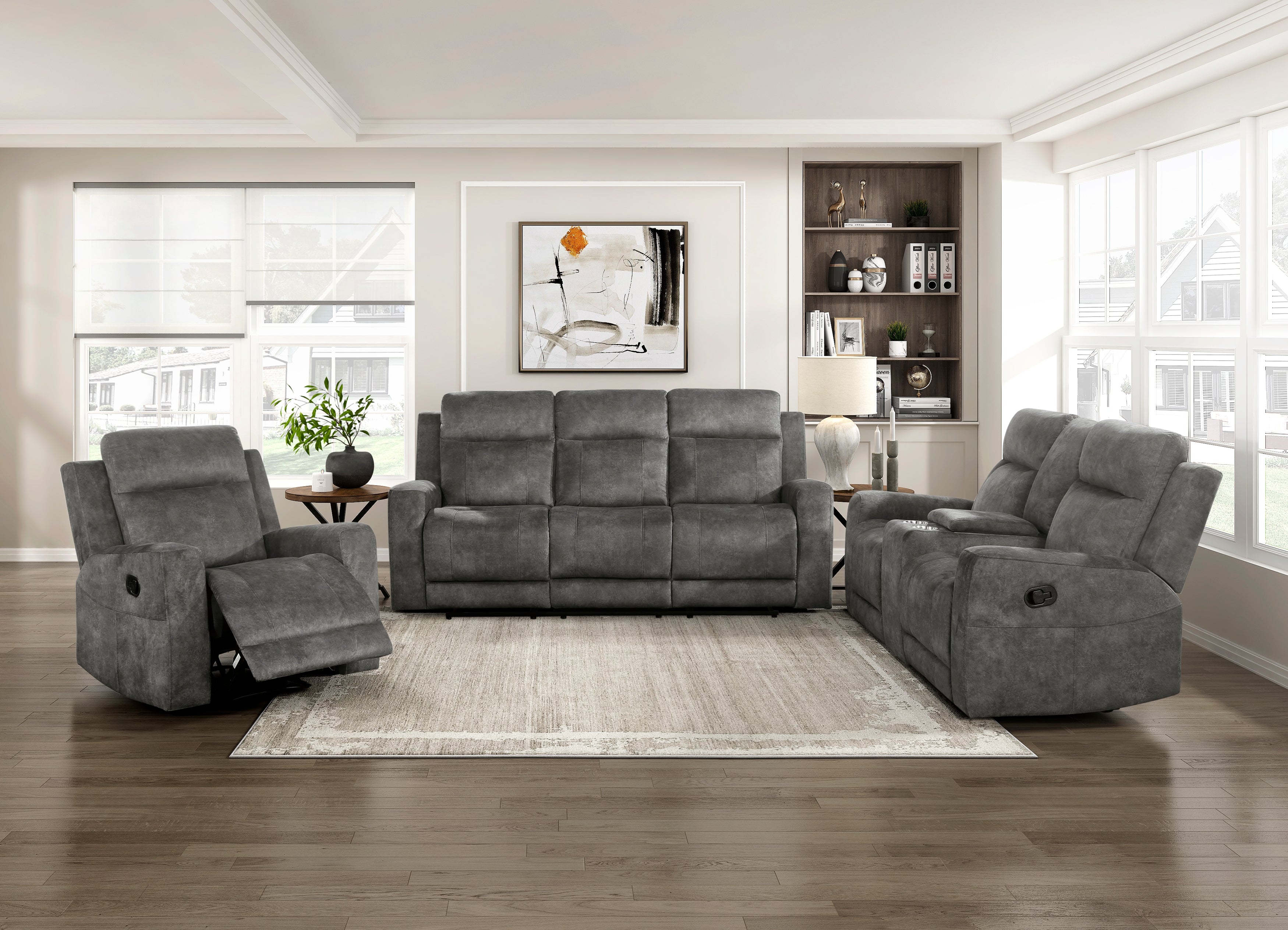 9635DG-3 Double Reclining Sofa - 9635DG-3