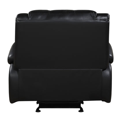 9639BK-1 Glider Reclining Chair - 9639BK-1