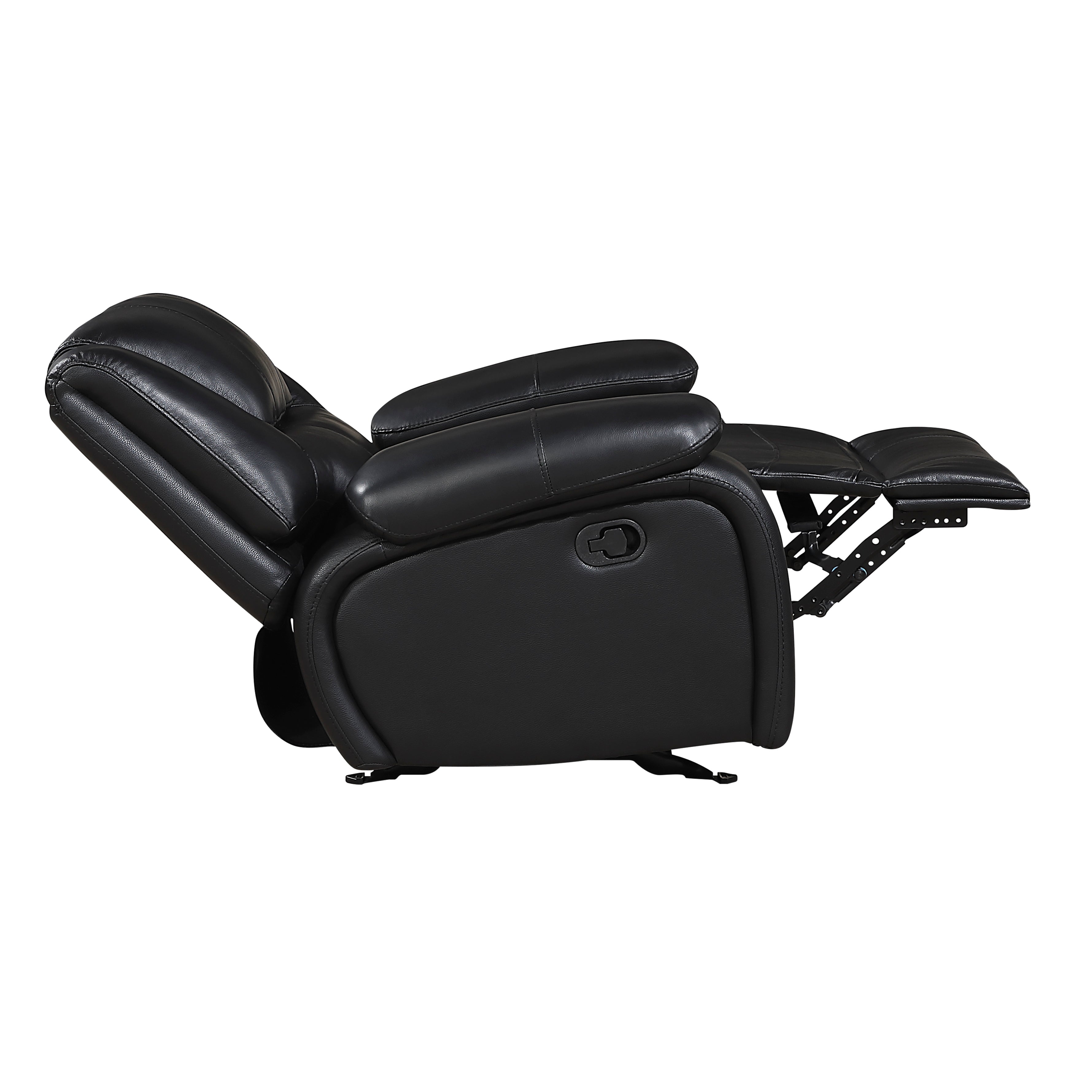 9639BK-1 Glider Reclining Chair - 9639BK-1
